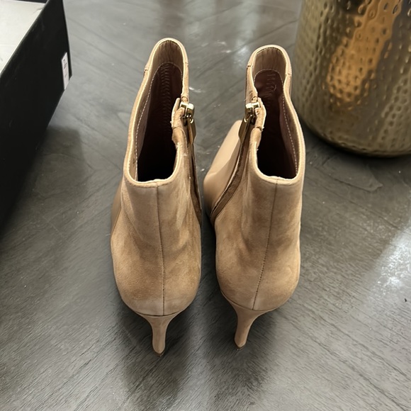27 EDIT NATURALIZER   Florentine Bootie In Bamboo Tan Leather - Picture 7 of 10